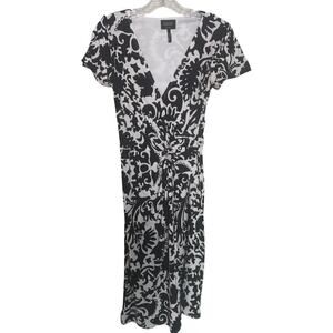 Laundry by Shelli Segal Black and White Dress Size 2